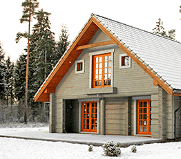 Строительство домов из лафета в Алматы